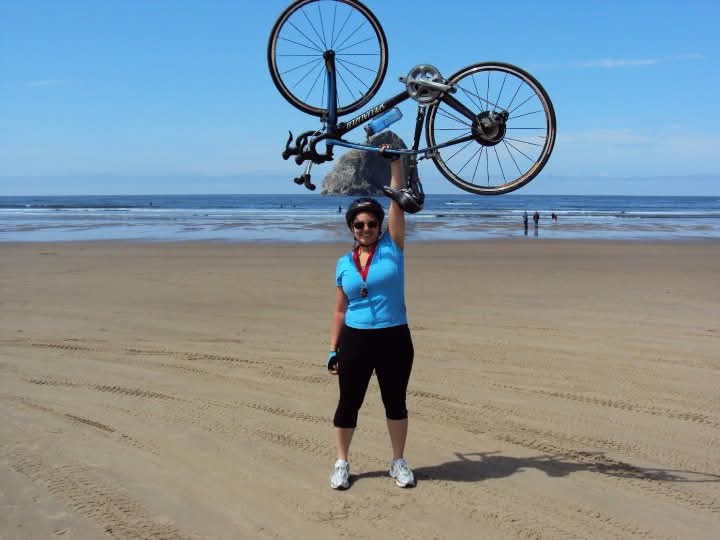 Reach the Beach finish